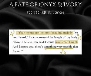 A Fate of Onyx \u0026 Ivory (The Obsidian Blade Series #1) A Fate of Onyx \u0026 Ivory (The Obsidian Blade Series #1)
