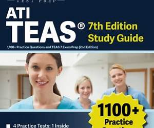 ATI TEAS 7th EDITION STUDY GUIDE : Learning Made Simple: Cut Complexity, Master Retention, Ease Anxiety | 1-ON-1 SUPPORT | AUDIO VERSION| STUDY AIDS | Q\u0026A with Detailed Answers (UPDATED)