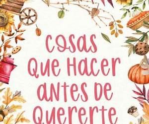 Cosas que hacer antes de quererte
