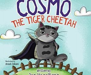Cosmo the Tiger Cheetah Holiday Party