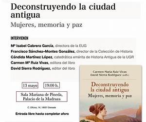 Deconstruyendo la ciudad antigua: mujeres, memoria y paz