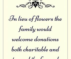 In Lieu of Flowers In Lieu of Flowers