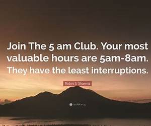 Join the 5 AM Club: For Super Lazy People