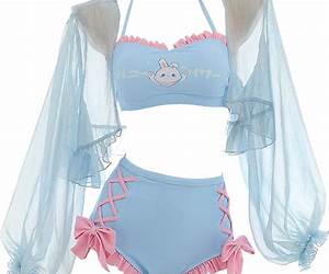 Kawaii Bikini Girls : Cute Anime AI Art Book
