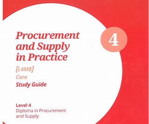 L4M8 Procurement \u0026 Supply in Practice L4M8 Procurement \u0026 Supply in Practice