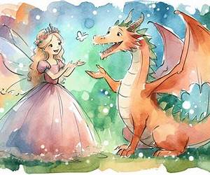 La princesa y el dragón La princesa y el dragón