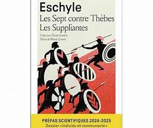 Les Sept contre ThèbesLes SuppliantesPrépas scientifiques 2025