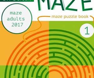 Maze Activity Book for Adults (Kindle Scribe Only): Large Print Mixed Easy, Medium and Hard Mazes, One per Page, with Solutions Maze Activity Book for Adults (Kindle Scribe Only): Large Print Mixed Easy, Medium and Hard Mazes, One per Page, with Solutions