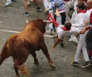 Murder at the Running of the bulls Murder at the Running of the bulls