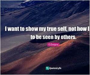 Not My Real Self : We've all been that once...