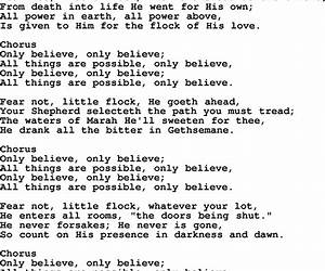 Only Believe: Chapter One