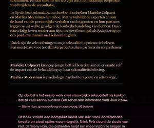 Op de tast: Seksualiteit na kanker Op de tast: Seksualiteit na kanker