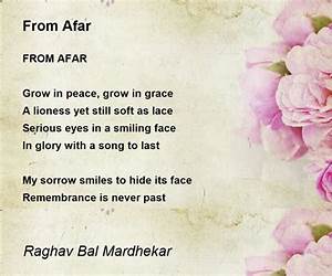 Poetry From Afar