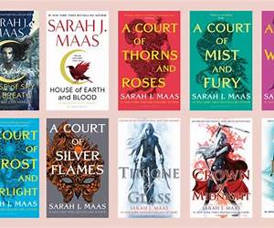 SARAH J. MAAS SERIES READING ORDER: THRONE OF GLASS SERIES, THE ASSASSIN'S BLADE COLLECTION, A COURT OF THORNS AND ROSES, CRESCENT CITY SERIES, OTHER BOOKS