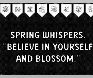 Spring Whispers: Poems For Spring Days (The Cottagecore Seasons)