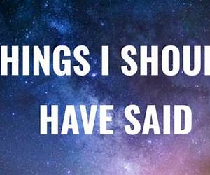 Things We Should Have Said: A heart-warming romance where the journey of love has all the twists and turns, jolts and bumps that life can throw up. Things We Should Have Said: A heart-warming romance where the journey of love has all the twists and turns, jolts and bumps that life can throw up.
