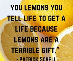 When Life Gives You Lemons When Life Gives You Lemons