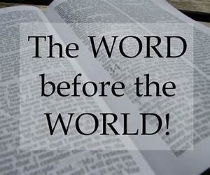 Word before World: 100 Devotions to Put Jesus First